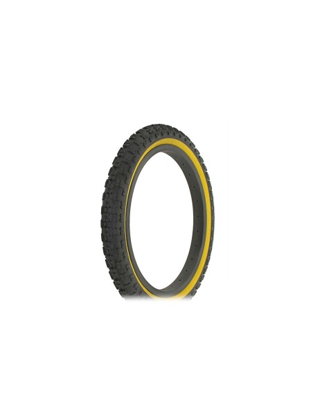Tire 16 x 2.125 Black/Gum Side Wall HF-143G.